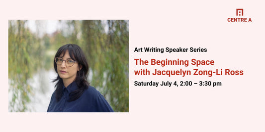 The Beginning Space with Jacquelyn Zong-Li Ross