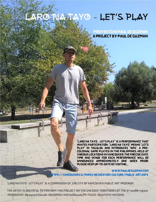 Paul de Guzman: laro na tayo - let’s play