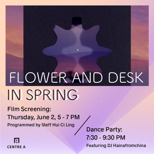 FLOWER AND DESK IN SPRING