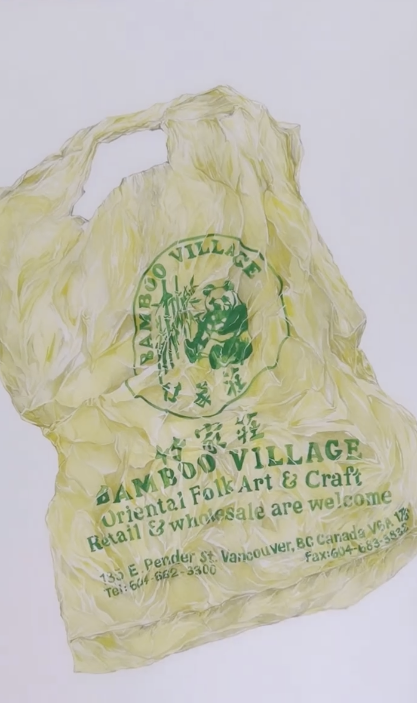 Bamboo Village Print