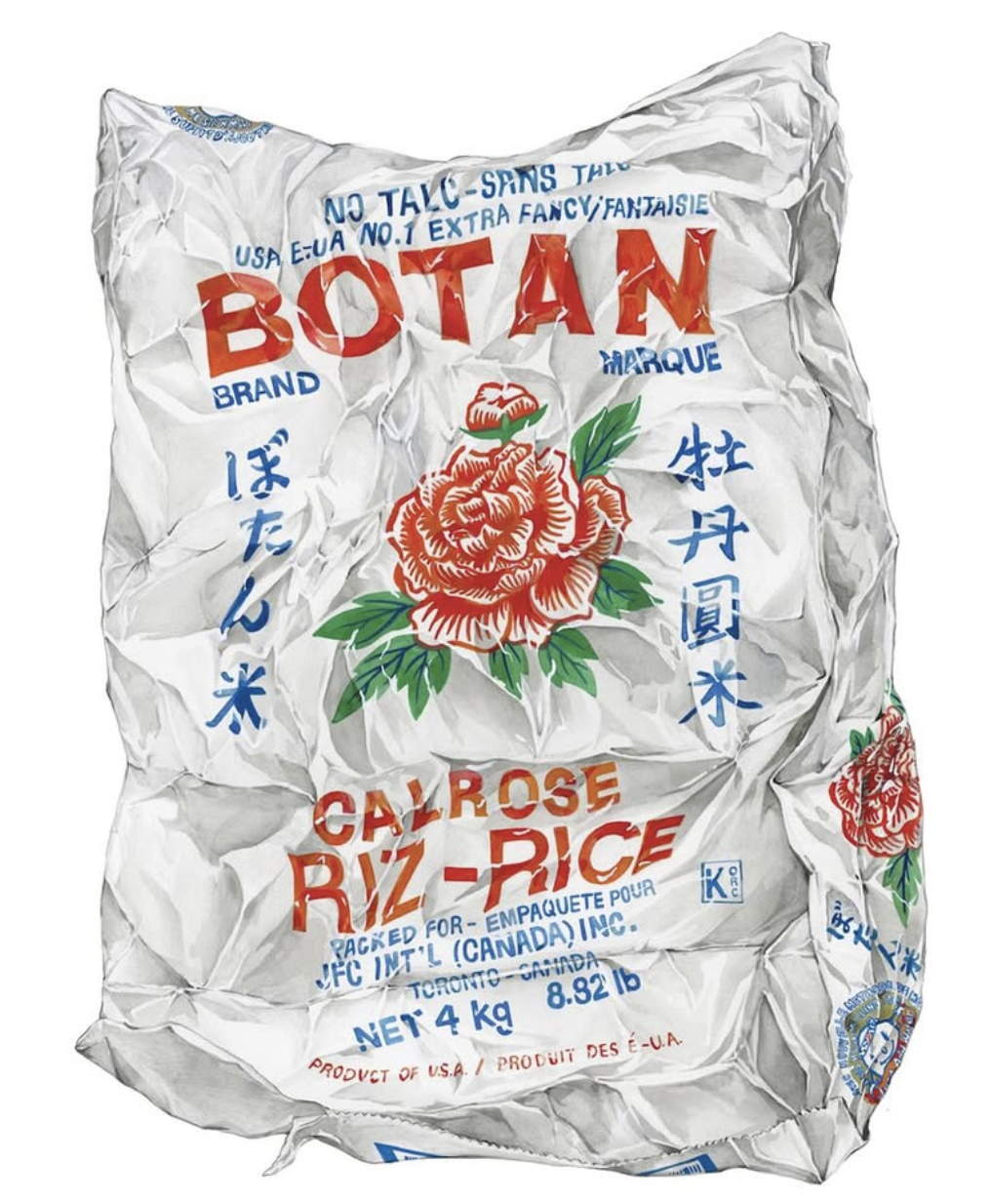 Calrose Rice Print