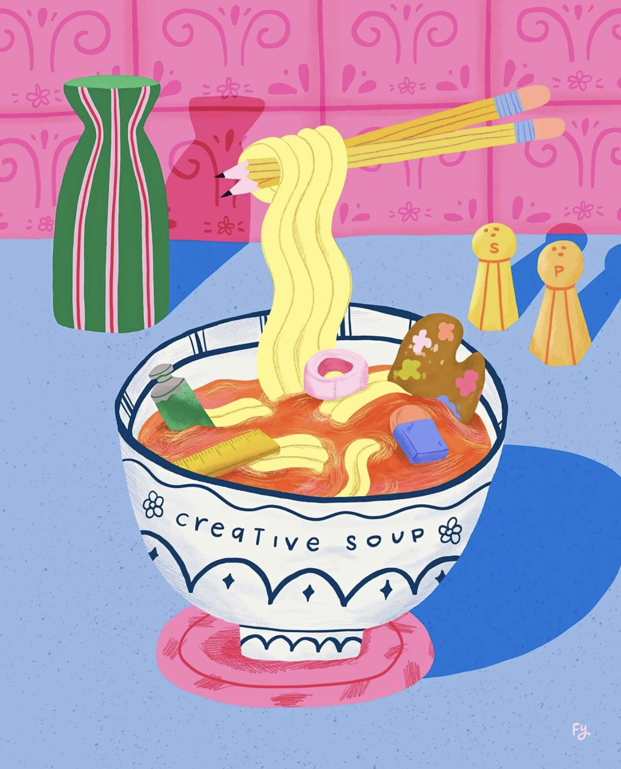 Creative Soup Print